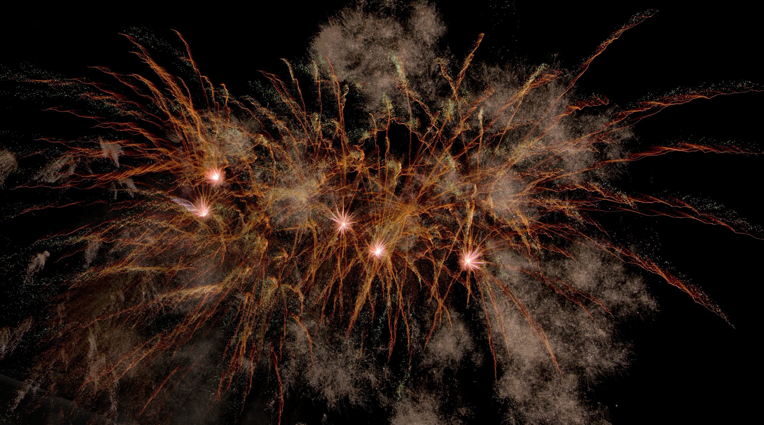 Keine Genehmigung für Feuerwerksvorführungen!